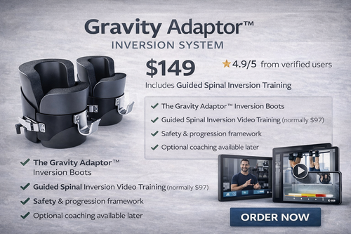 The Gravity Adaptor™ Spinal Rehab Kit